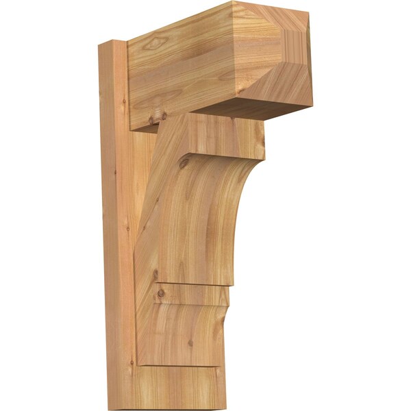 Ekena Millwork Balboa Craftsman Smooth Outlooker, Western Red Cedar, 7 1/2"W x 14"D x 22"H OUT08X14X22BOA04SWR - main